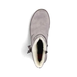Sale Women'S Short Boots Silver Gray Ladies Ankle Boots & Boots