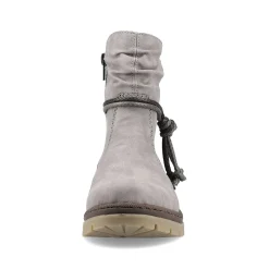 Sale Women'S Short Boots Silver Gray Ladies Ankle Boots & Boots