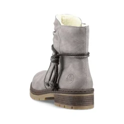 Sale Women'S Short Boots Silver Gray Ladies Ankle Boots & Boots