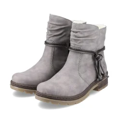 Sale Women'S Short Boots Silver Gray Ladies Ankle Boots & Boots