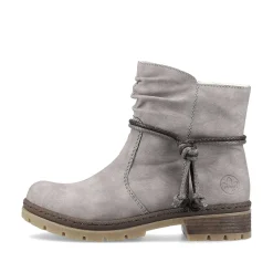 Sale Women'S Short Boots Silver Gray Ladies Ankle Boots & Boots