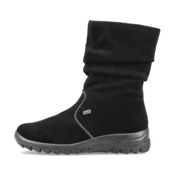 New Women'S Short Boots Midnight Black Ladies Ankle Boots & Boots