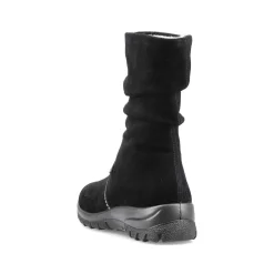 New Women'S Short Boots Midnight Black Ladies Ankle Boots & Boots