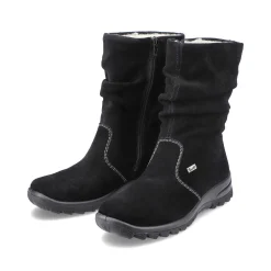 New Women'S Short Boots Midnight Black Ladies Ankle Boots & Boots