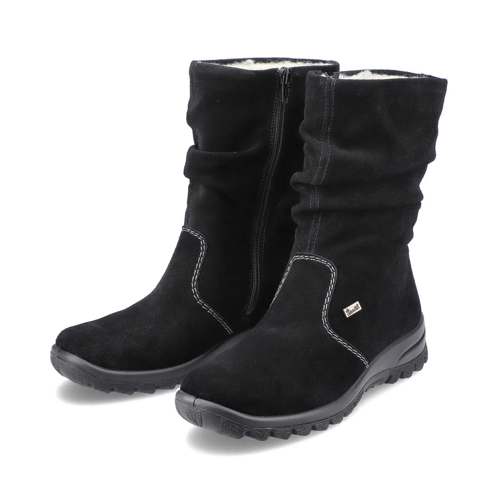 New Women'S Short Boots Midnight Black Ladies Ankle Boots & Boots