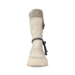 Sale Women'S Short Boots Light Beige Ladies Ankle Boots & Boots