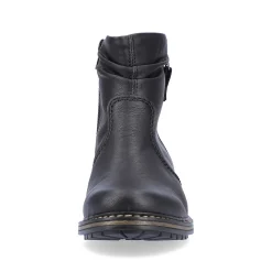 Sale Women'S Short Boots Jet Black Ladies Ankle Boots & Boots