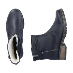 Sale Women'S Short Boots Jet Black Ladies Ankle Boots & Boots