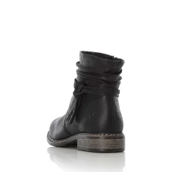 Online Women'S Short Boots Jet Black Ladies Ankle Boots & Boots
