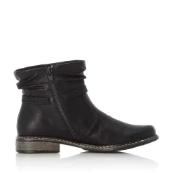 Online Women'S Short Boots Jet Black Ladies Ankle Boots & Boots