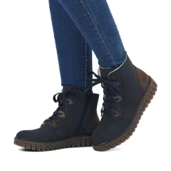 Best Women'S Short Boots Navy Blue Ladies Ankle Boots & Boots
