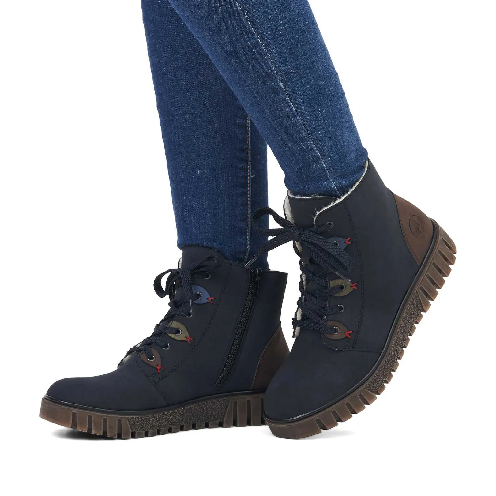 Best Women'S Short Boots Navy Blue Ladies Ankle Boots & Boots