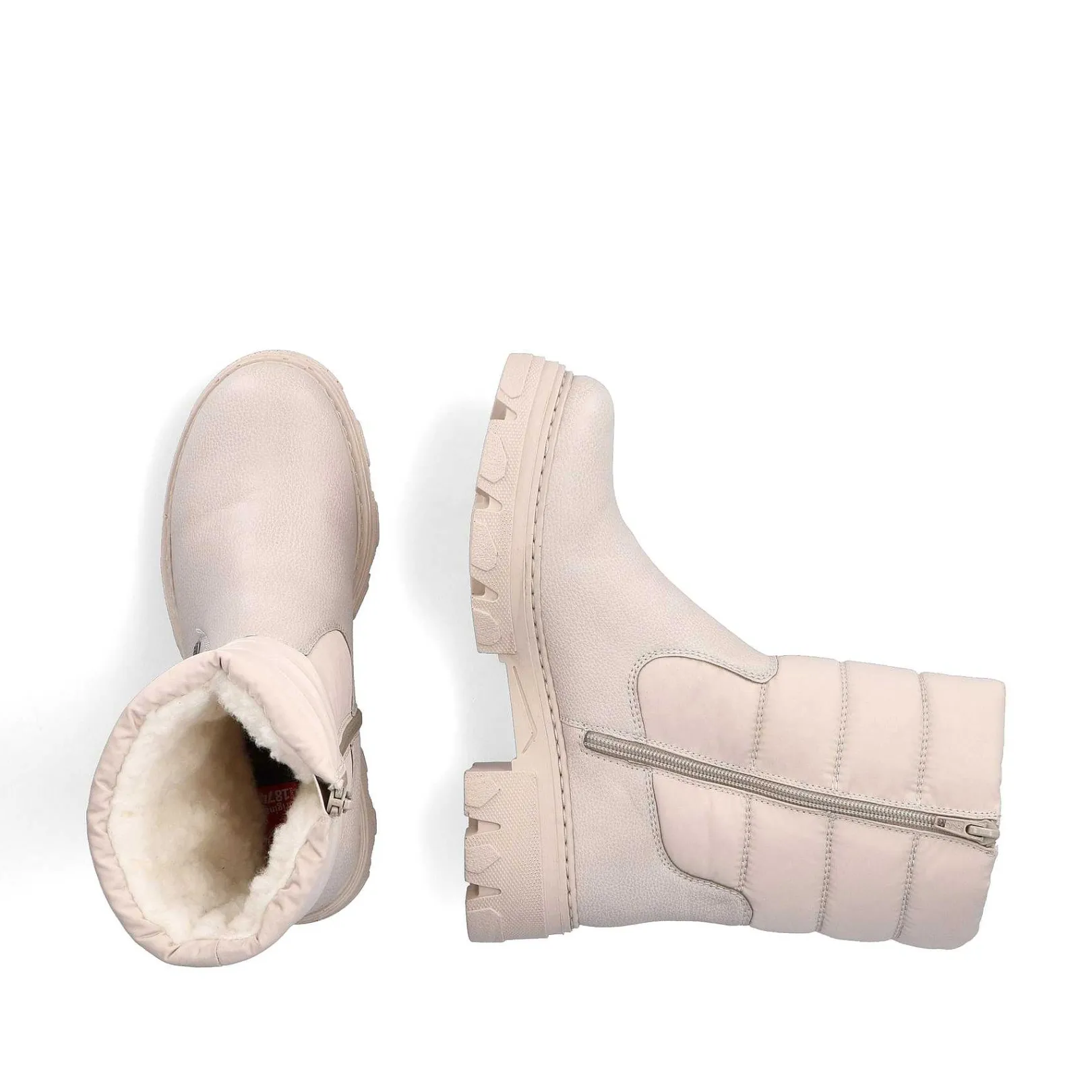 Best Women'S Short Boots Vanilla Beige Ladies Ankle Boots & Boots