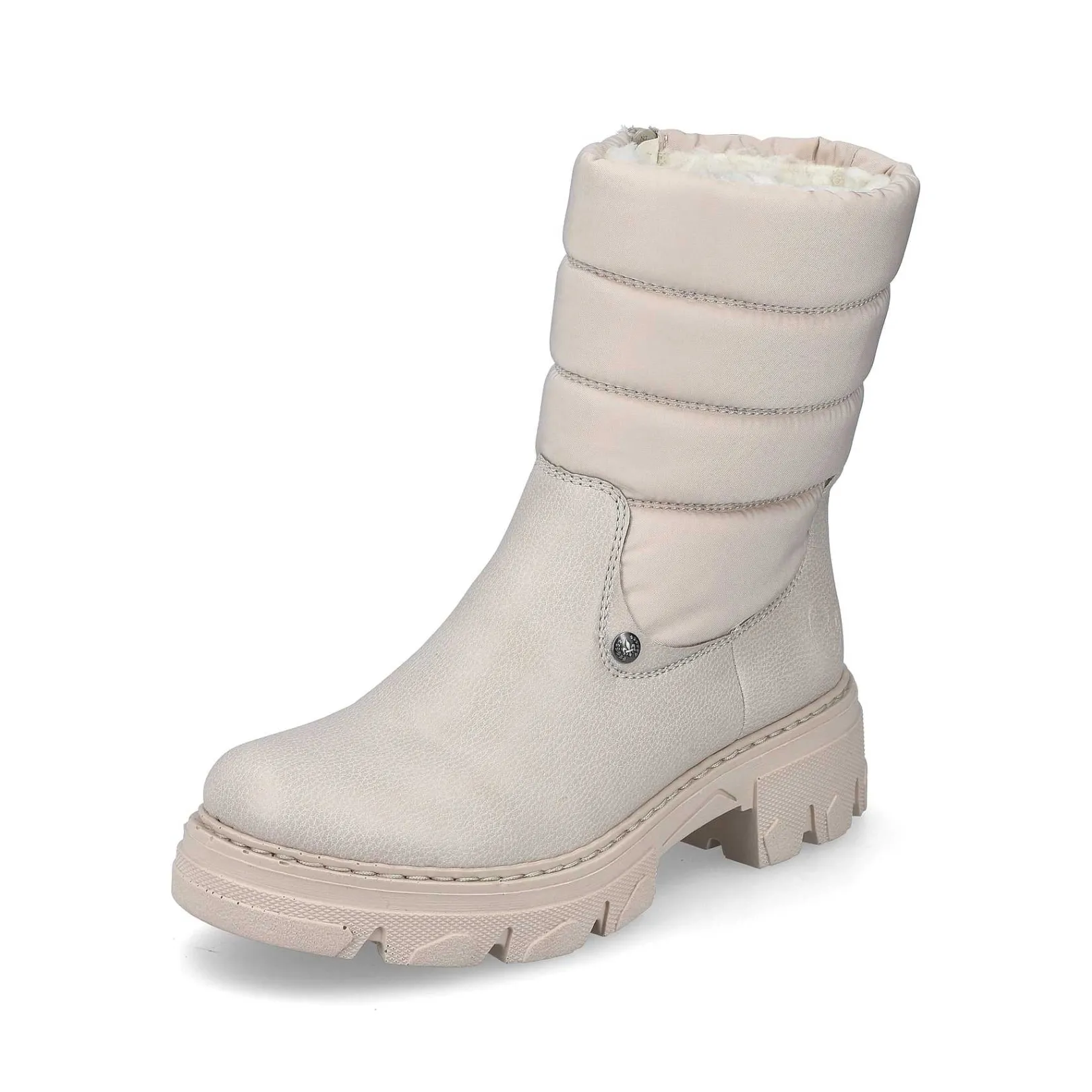 Best Women'S Short Boots Vanilla Beige Ladies Ankle Boots & Boots