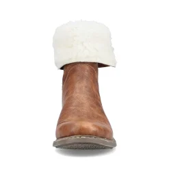 Clearance Women'S Short Boots Chestnut Brown Ladies Ankle Boots & Boots