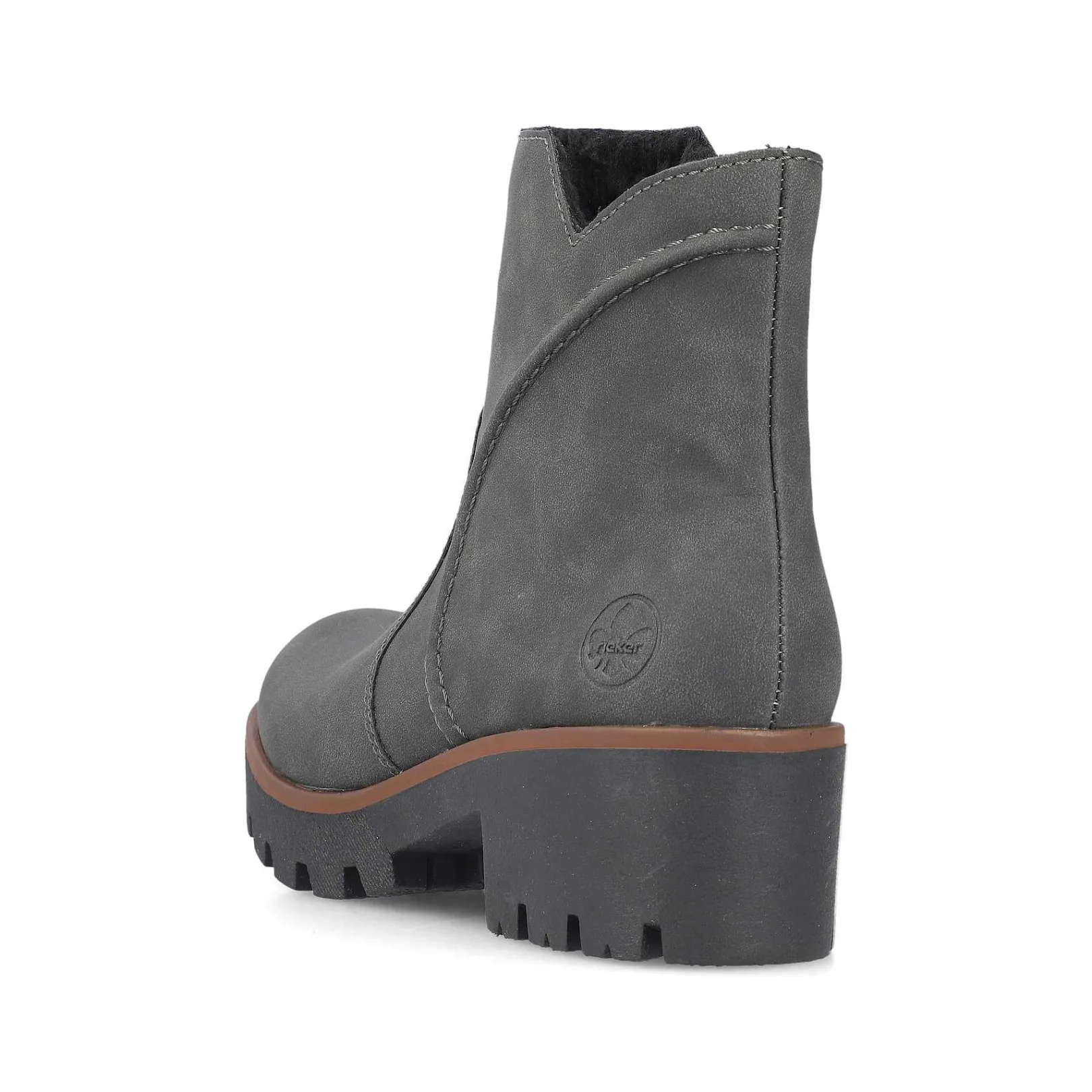 Best Women'S Short Boots Brown Gray Ladies Ankle Boots & Boots