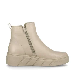 Online Women'S Short Boots Cream Beige Ladies Ankle Boots & Boots
