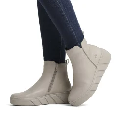 Online Women'S Short Boots Cream Beige Ladies Ankle Boots & Boots