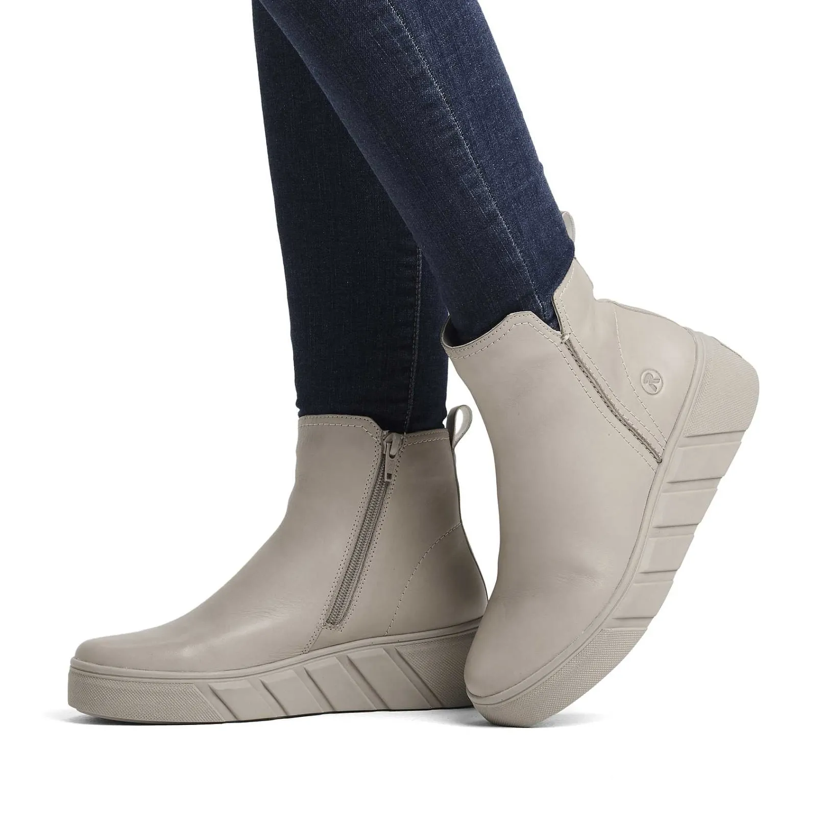 Online Women'S Short Boots Cream Beige Ladies Ankle Boots & Boots