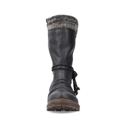 Online Women'S Short Boots Jet Black Ladies Ankle Boots & Boots