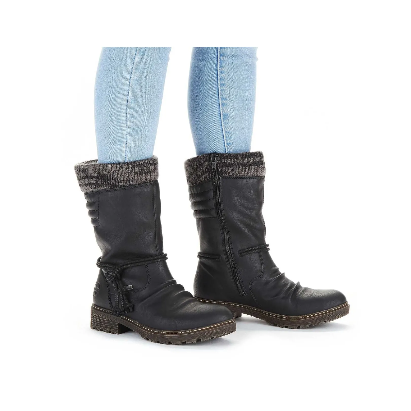 Online Women'S Short Boots Jet Black Ladies Ankle Boots & Boots