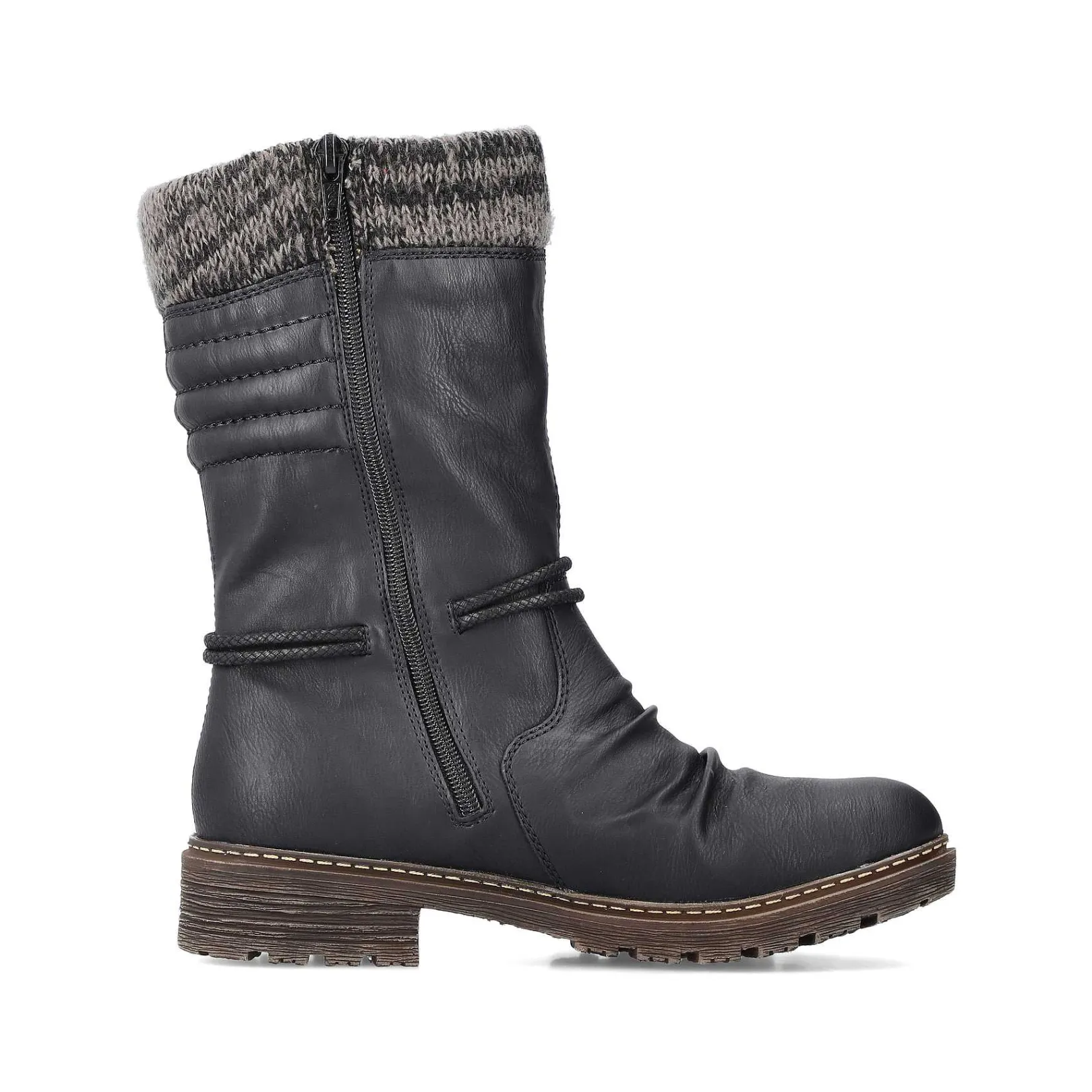 Online Women'S Short Boots Jet Black Ladies Ankle Boots & Boots