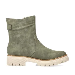 Women'S Short Boots Leaf Green Ladies Ankle Boots & Boots