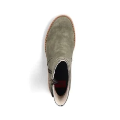 Women'S Short Boots Leaf Green Ladies Ankle Boots & Boots