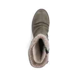 Hot Women'S Short Boots Khaki Green Ladies Ankle Boots & Boots