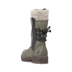 Hot Women'S Short Boots Khaki Green Ladies Ankle Boots & Boots