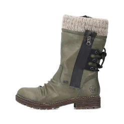 Hot Women'S Short Boots Khaki Green Ladies Ankle Boots & Boots