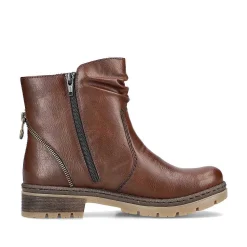 Hot Women'S Short Boots Chestnut Brown Ladies Ankle Boots & Boots