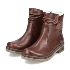Hot Women'S Short Boots Chestnut Brown Ladies Ankle Boots & Boots