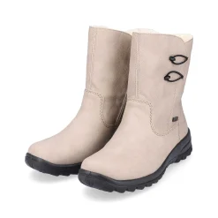 Hot Women'S Short Boots Light Beige Ladies Ankle Boots & Boots