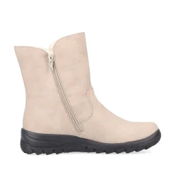 Hot Women'S Short Boots Light Beige Ladies Ankle Boots & Boots