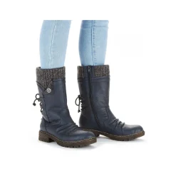 Online Women'S Short Boots Slate Blue Ladies Ankle Boots & Boots
