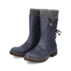 Online Women'S Short Boots Slate Blue Ladies Ankle Boots & Boots