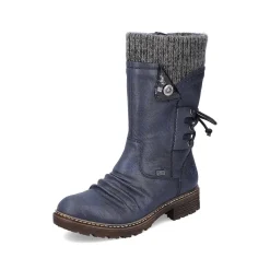 Online Women'S Short Boots Slate Blue Ladies Ankle Boots & Boots