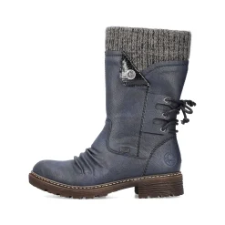 Online Women'S Short Boots Slate Blue Ladies Ankle Boots & Boots