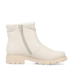 Outlet Women'S Short Boots Light Beige Ladies Ankle Boots & Boots