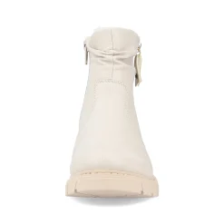 Outlet Women'S Short Boots Light Beige Ladies Ankle Boots & Boots