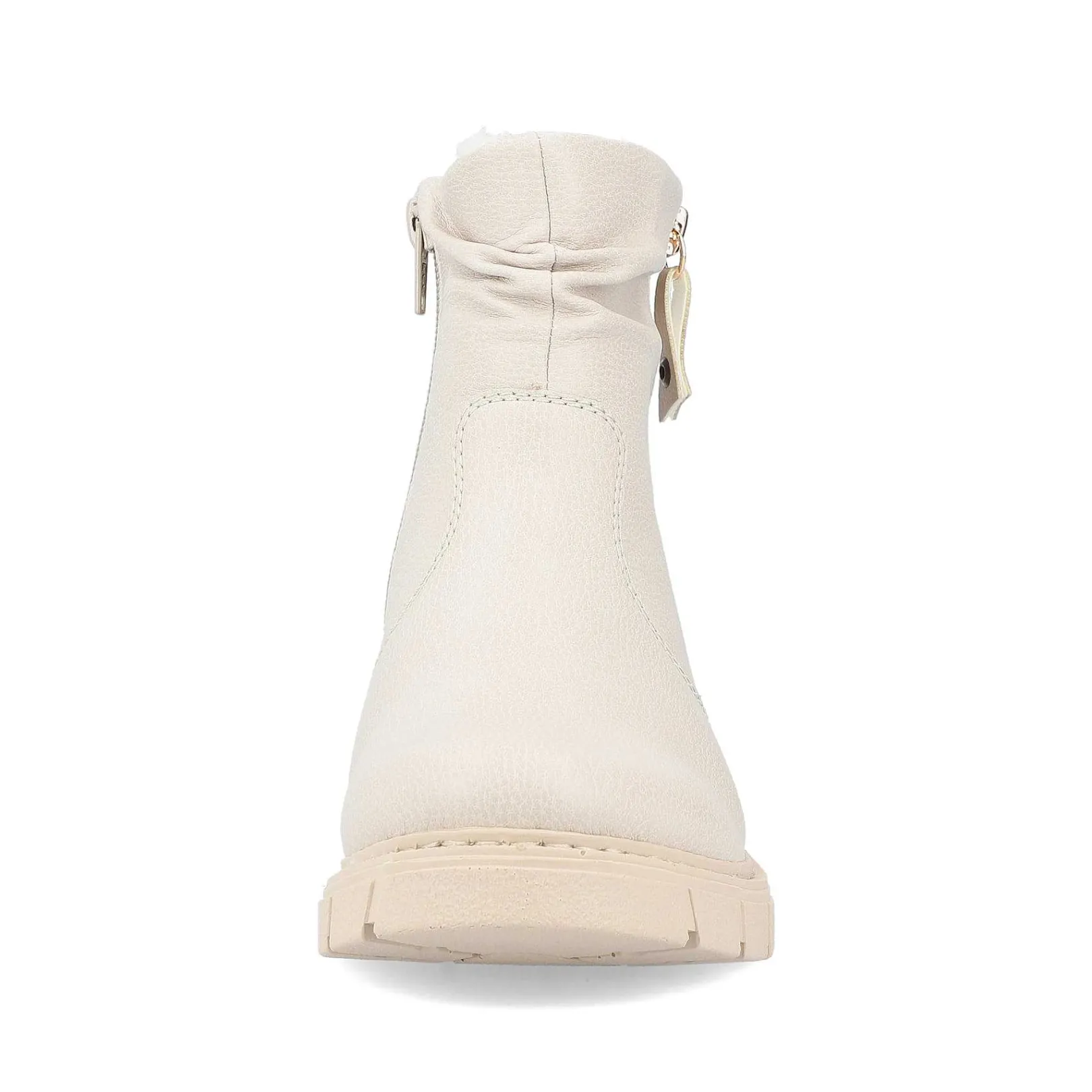 Outlet Women'S Short Boots Light Beige Ladies Ankle Boots & Boots