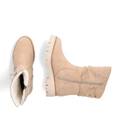 Sale Women'S Short Boots Brown Beige Ladies Ankle Boots & Boots