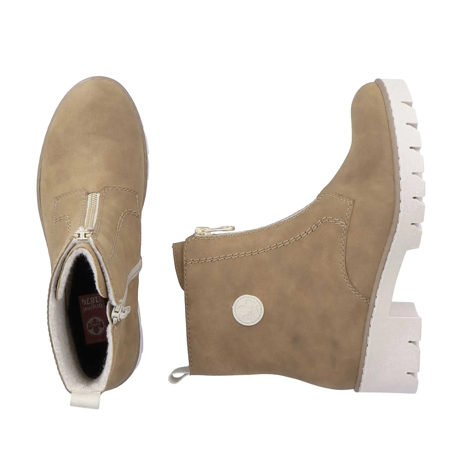 Hot Women'S Short Boots Nougat Brown Ladies Ankle Boots & Boots