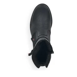Sale Women'S Short Boots Jet Black Ladies Ankle Boots & Boots