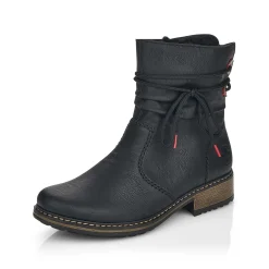 Sale Women'S Short Boots Jet Black Ladies Ankle Boots & Boots