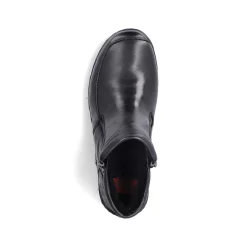 Outlet Women'S Short Boots Glossy Black Ladies Ankle Boots & Boots