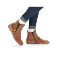 Best Women'S Short Boots Caramel Brown Ladies Ankle Boots & Boots