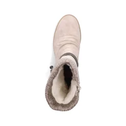 Best Women'S Short Boots Sand Beige Ladies Ankle Boots & Boots