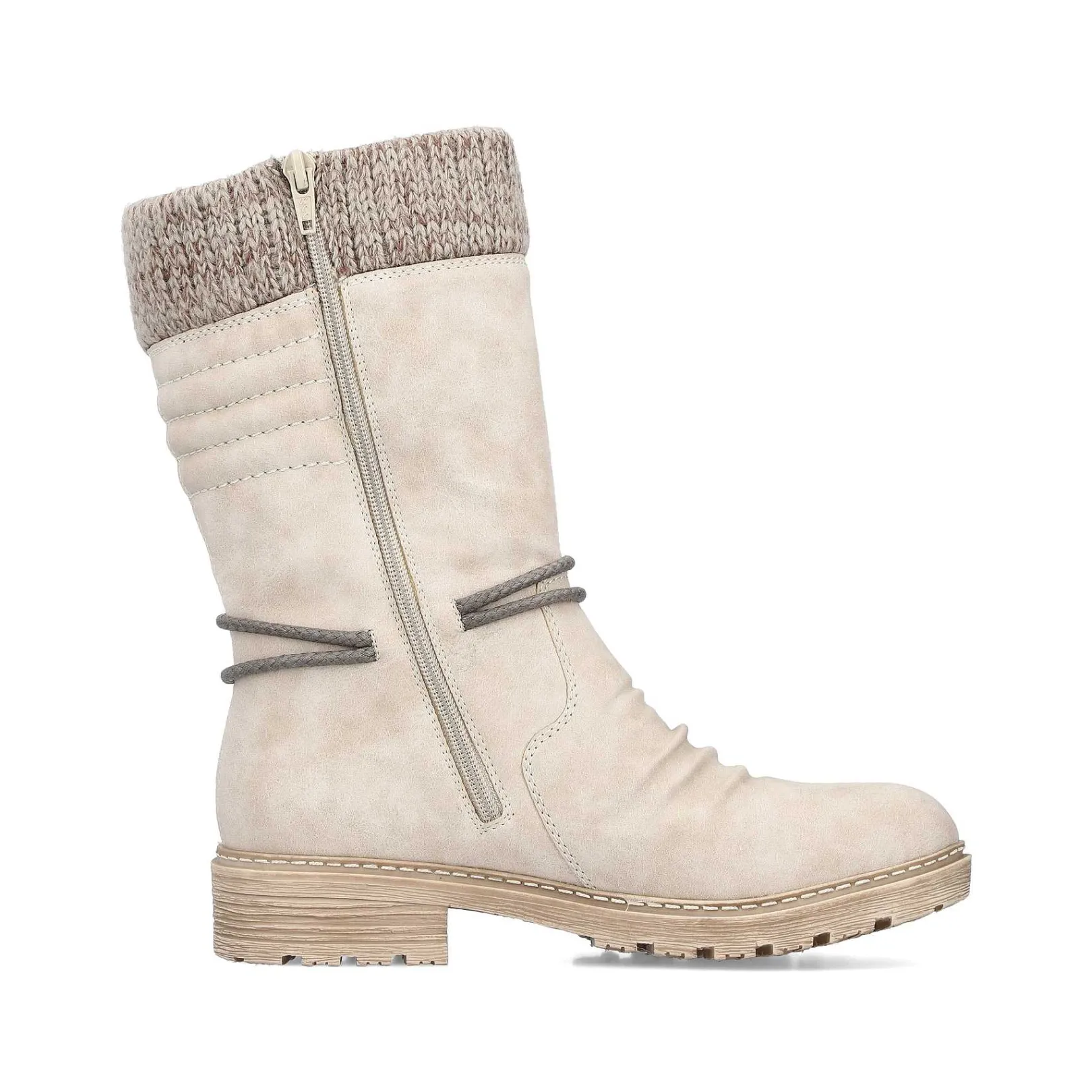 Best Women'S Short Boots Sand Beige Ladies Ankle Boots & Boots